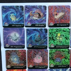 Pokemon 1999 ArtBox Lot Of 19 Action Flipz Series One Lenticular 3D CARDS LP - Image 3