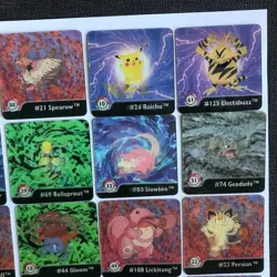 Pokemon 1999 ArtBox Lot Of 19 Action Flipz Series One Lenticular 3D CARDS LP - Image 4