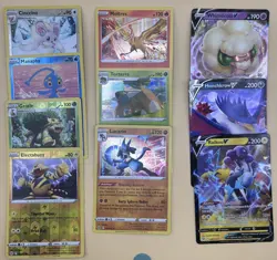 LOT OF 100! Pokemon TCG Brilliant Stars Cards-Ultra Rares & More! NO DUPLICATES - Image 1