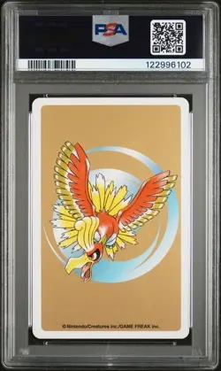 2000 POKEMON GOLD VERSION PLAYING CARDS #244A ENTEI 7 OF HEARTS - Image 2
