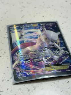 Mewtwo EX XY125 Full Art Black Star Promo Holo Pokemon Card Full Art Rare NM - Image 2