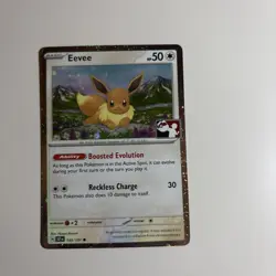 Eevee 143/191 - Series 7 Prize Pack - League Promo - NM Pokemon TCG Holo Card - Image 1
