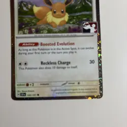Eevee 143/191 - Series 7 Prize Pack - League Promo - NM Pokemon TCG Holo Card - Image 3