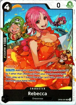 2023 One Piece Card Game Rebecca #OP05-091 - Image 1