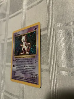 Mewtwo - Shadowless Base Set Holo 10/102 - Vintage WOTC 1999 Pokemon Card - NM - Image 2