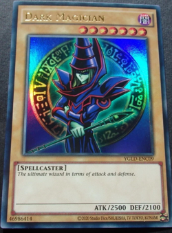 Dark Magician - YGLD-ENC09 - ULTRA RARE 1st Edition YU-GI-OH! Card - Image 1