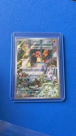 Pokemon TCG Charmander 044 Scarlet & Violet Obsidian Flames Promo Card Holo - Image 1