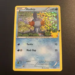 Mudkip 19/25 McDonald's 25th Anniversary Holo Pokemon Card Promo - Image 1