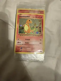 Pokemon Charmander Holo Card #9/108 Toys R Us 2016 Unplayed Sealed CHARMANDER - Image 1