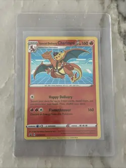 Pokemon Center Exclusive Special Delivery Charizard Card Sealed Promo Card - Image 1