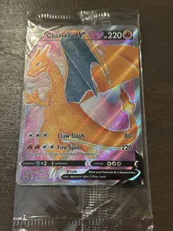 Sealed 2020 Charizard SWSH050 Black Star Promo Card Champions Path Pokemon Card - Image 2
