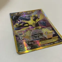 Pokemon Alakazam EX 2016 Holo Full Art Ultra Rare Card 125/124 Heavily Played - Image 3