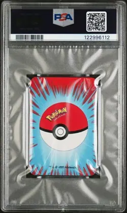 1999 BICYCLE POKEMON MINI PLAYING CARDS RED DECK DRAGONITE RED-QUEEN OF HEARTS - Image 2