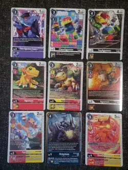 Modern Digimon Collection Lot 156 Cards With Rares & Holos Agumon Greymon +++ - Image 3