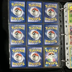 Pokemon Collection Vintage WoTC & More - Lot 100x Holos Binder Pages Cards - Image 2