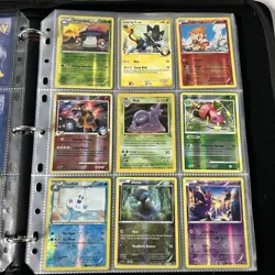 Pokemon Collection Vintage WoTC & More - Lot 100x Holos Binder Pages Cards - Image 3
