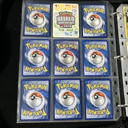 Pokemon Collection Vintage WoTC & More - Lot 100x Holos Binder Pages Cards - Image 4