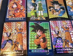 Lot of 25 DRAGON BALL Z Hero Collection Holo Prism Cards 2001 Bird Score - Image 2