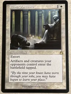 Blind Obedience (Retro Frame) Ravnica Remastered Regular - Image 1