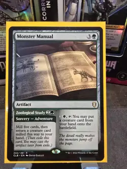 Monster Manual Commander Legends: Battle for Baldur's Gate Regular - Image 1