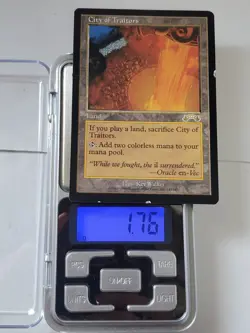 MTG City Of Traitors English Exodus EX/Good #B - Image 4