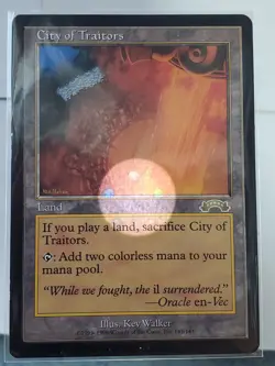 MTG City Of Traitors English Exodus EX/Good #A - Image 3
