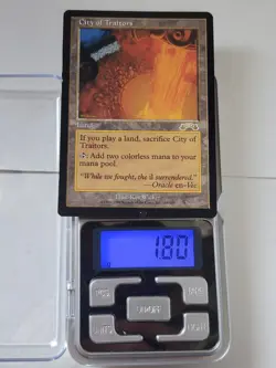 MTG City Of Traitors English Exodus EX/Good #A - Image 4