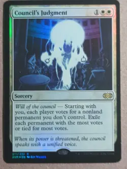 Council's Judgement x1 Foil 2XM Double Masters MTG Magic the Gathering - Image 1