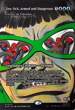 Doc Ock, Armed and Dangerous - Lorthos, the Tidemaker (Borderless) Non- Foil M M - Image 1