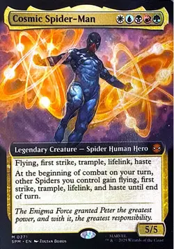 Cosmic Spider-Man (Extended Art) Non- Foil M Marvel's Spider-Man 271 NM - Image 1