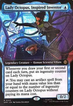 Lady Octopus, Inspired Inventor (Extended Art) Non- Foil R Marvel's Spider-Man 2 - Image 1