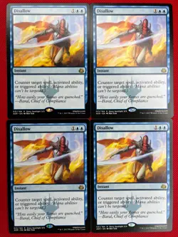 MTG 4X Disallow X4 Aether Revolt Magic - NM - Image 1