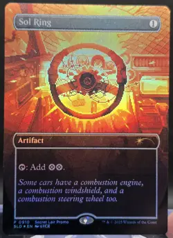 Sol Ring #910 Secret Lair Drop Foil Promo - Image 1