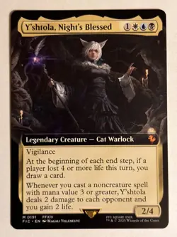 Y’shtola, Night’s Blessed (Extended Art) Commander: FINAL FANTASY - MTG - Image 1