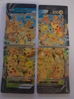Pikachu V Union NM/M Pokemon Sword and Shield SWSH139 - SWSH142 Black Star Promo - Image 1