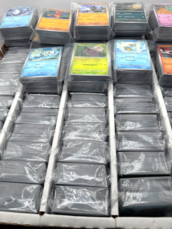 Over 5000+ Pokemon TCG - Black Bolt - White Flare - Non Holo Bulk Lot - Image 1