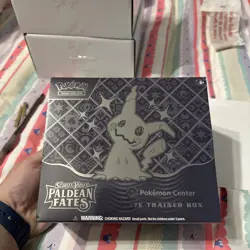 Paldean Fates Pokemon Center Elite Trainer Box ETB Exclusive - Image 1