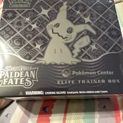 Paldean Fates Pokemon Center Elite Trainer Box ETB Exclusive - Image 4