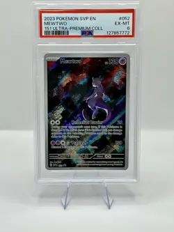 Pokemon Mewtwo 151 Ultra-Premium Collection 2023 SVP-EN PSA 6 - Image 1