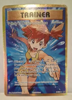 2016 TCG Pokemon XY Evolutions Misty’s Determination 108/108 Trainer Holo - Image 1