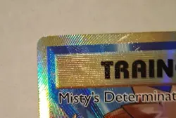 2016 TCG Pokemon XY Evolutions Misty’s Determination 108/108 Trainer Holo - Image 2