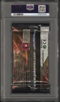 2017 Pokemon S&M Shining Legends Booster Pack Rayquaza Art PSA 9 Mint - Image 2