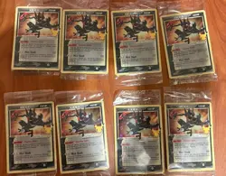 SEALED LOT (8) - Pokemon Celebrations ETB Greninja SWSH144 Gold Star Holo Promo - Image 1