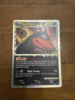 Pokemon TCG Houndoom Prime Holo 82/90; Undaunted; LP - Image 1