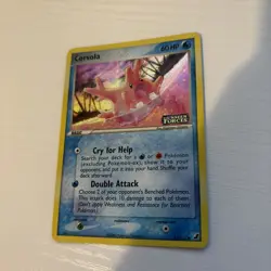 Pokemon Ex Unseen Forces Reverse Holo Stamped Corsola 37/115 LP - Image 1