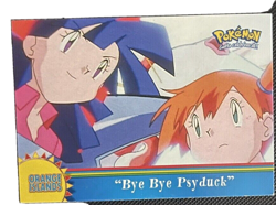 2000 Topps Pokemon Series 3 #OR8 Bye Bye Psyduck *BLUE LABEL* - Image 1
