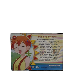 2000 Topps Pokemon Series 3 #OR8 Bye Bye Psyduck *BLUE LABEL* - Image 2