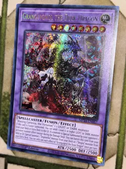 YuGiOh GRANGUIGNOL THE DUSK DRAGON Prismatic Secret Rare MP24-EN067 - Image 1