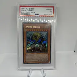 Yu-Gi-Oh Andro Sphinx EP1-EN002 Ultra Rare Limited Edition PSA 7 - Image 1