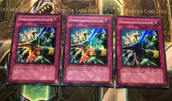 * 3X DIMENSIONAL PRISON 3X * (GERMAN) PLAYSET LP SUPER RARE WC08-EN003 YUGIOH - Image 1